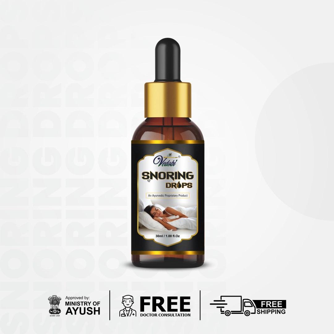 Snoring Drops 30ml - myvedobiindia