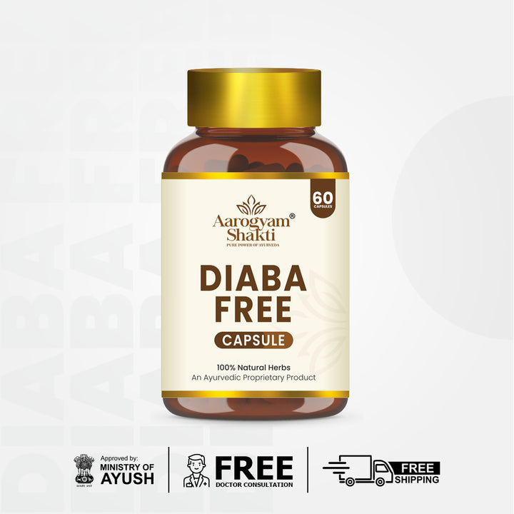 Vedobi Diaba Free Capsule (Ayurvedic Herbal Supplement for Daily Wellness)