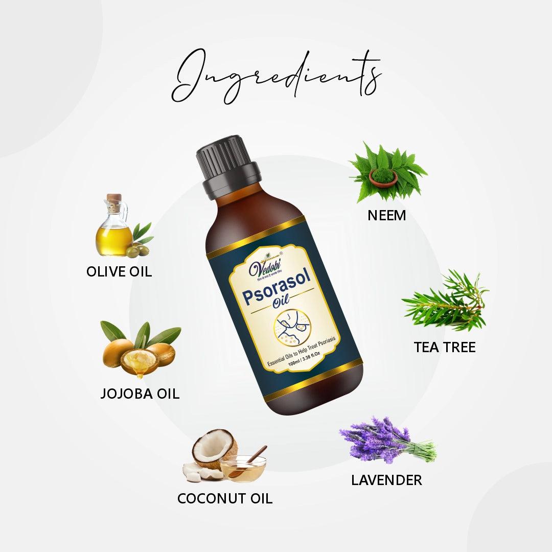 Psorasol Oil 100ml - myvedobiindia