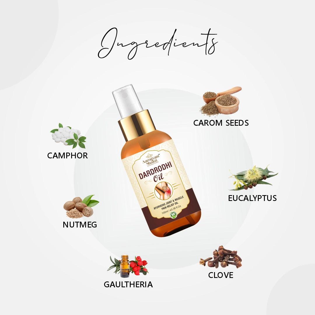 Dardrodhi Oil 100ml (Pack of 2) - myvedobiindia