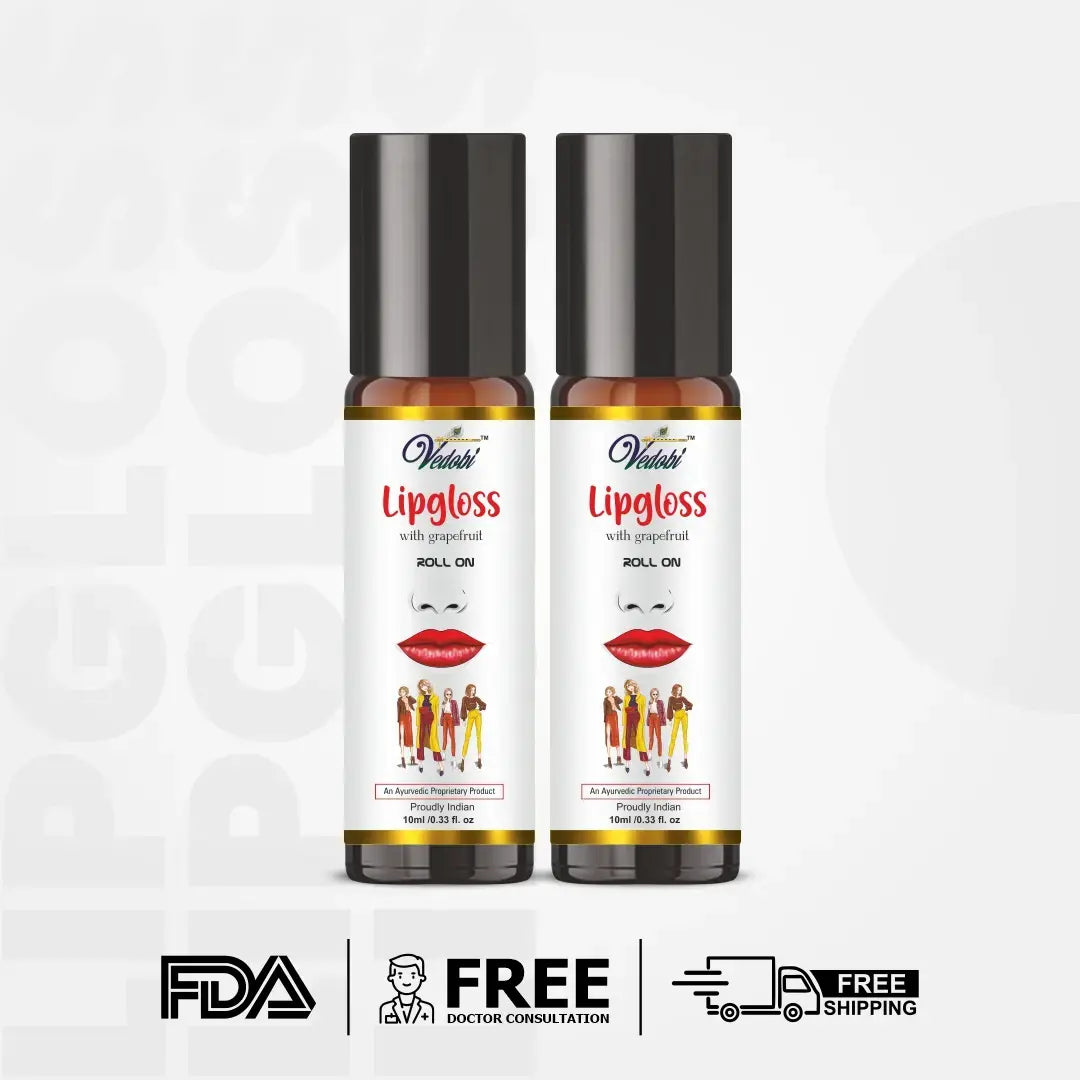 Lip Gloss Roll-On (10ml) Pack of 2 - Offer