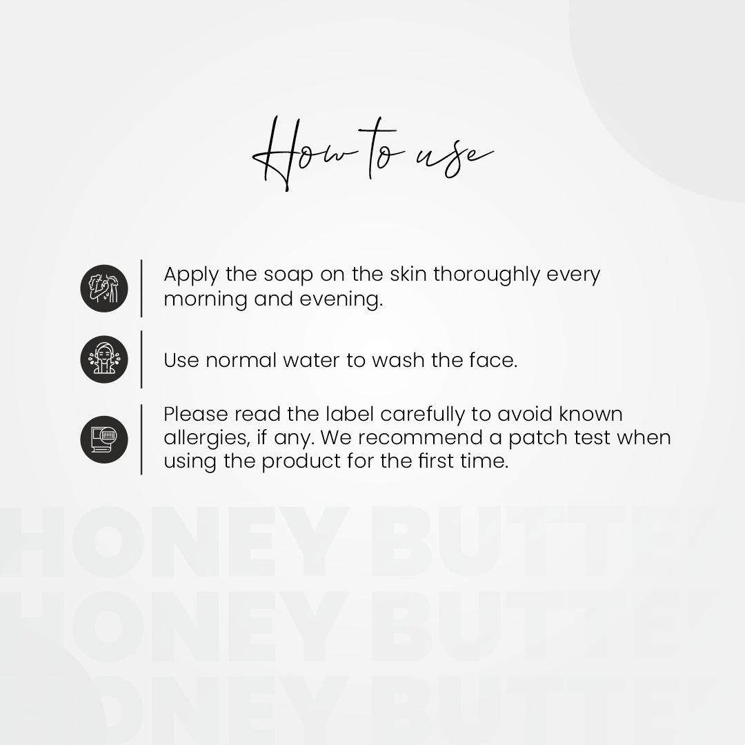 Payas-Goat Milk with Honey Butter Soap for Dry Skin (Pack of 5) - myvedobiindia