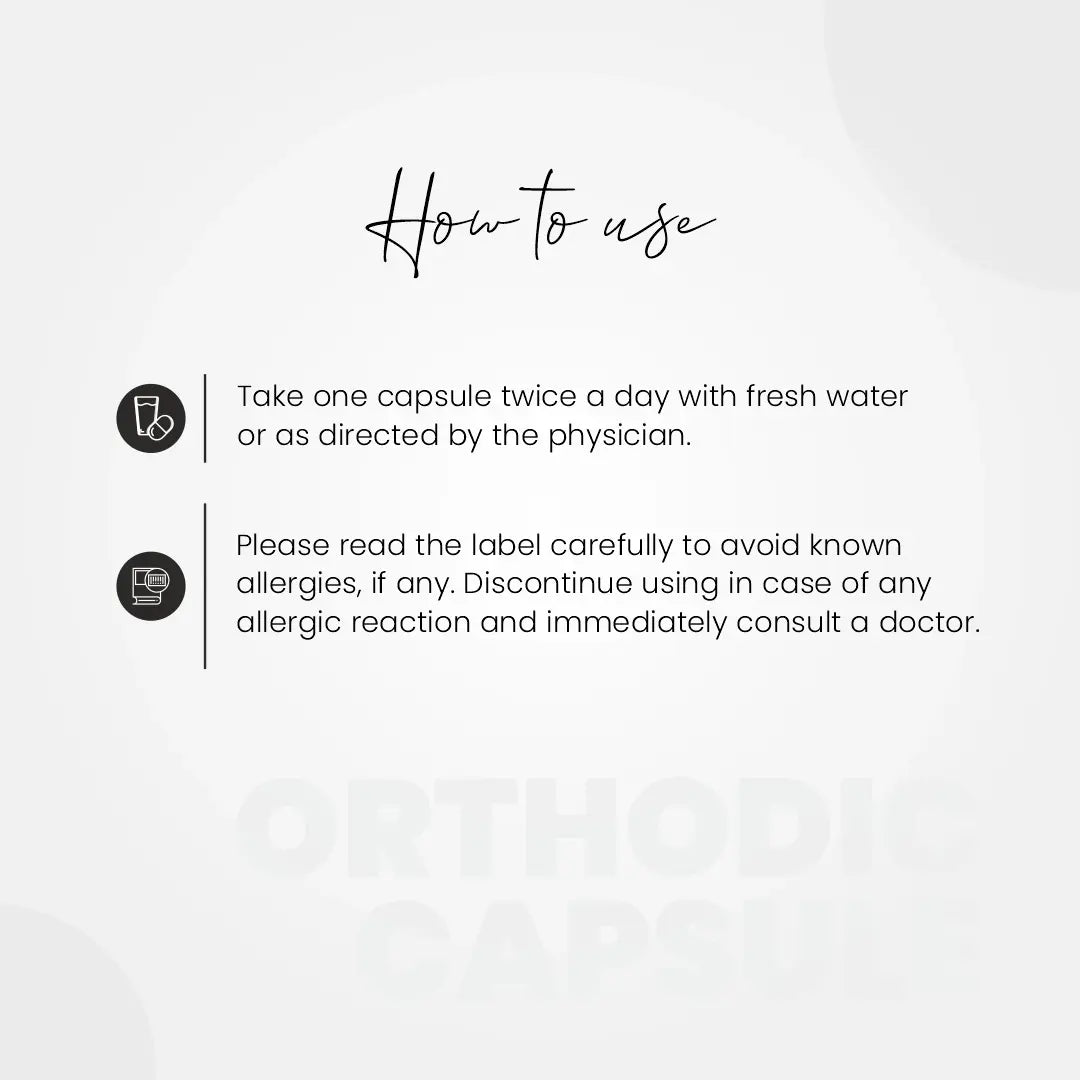 Herbal Capsules Joint Support Formula - Offer