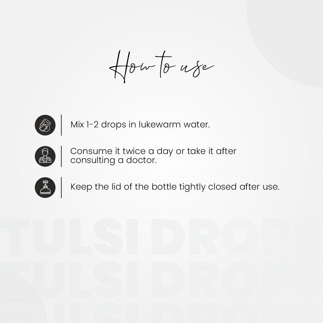 Tulsi Drops (Pack of 2) - myvedobiindia