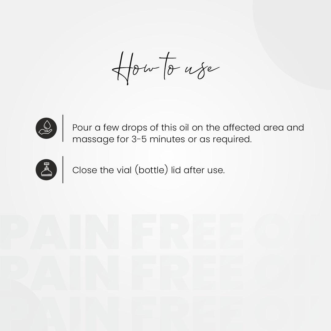 Pain Free Oil 100ml - myvedobiindia
