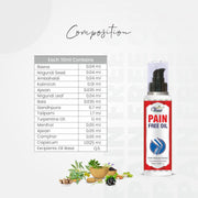 Pain Free Oil 100ml - myvedobiindia