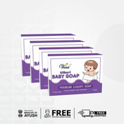 Kilkari Baby Soap Honey Butter With Lavender (Pack of 4) - myvedobiindia