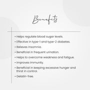 Vedobi Diaba Free Combo (110ml + 30ml + 60caps)