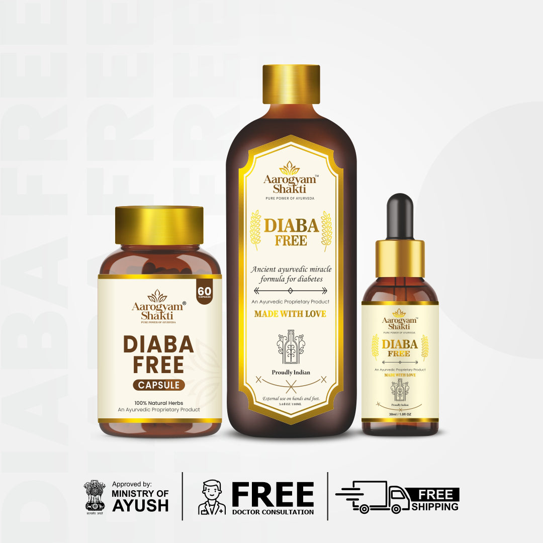 Vedobi Diaba Free Combo (110ml + 30ml + 60caps)