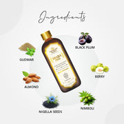 Vedobi Diaba Free Herbal External Use Liquid for Wellness Support (110ml + 30ml)