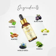 Vedobi Diaba Free Herbal External Use Liquid for Wellness Support (30ml) Pack of 2