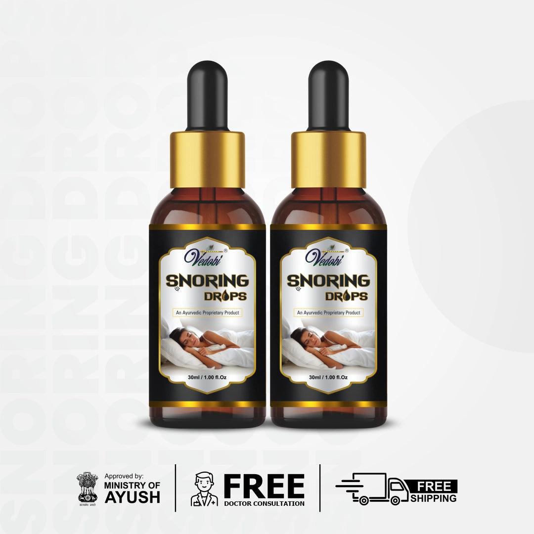 Snoring Drops (Pack of 2 Bottle) - myvedobiindia