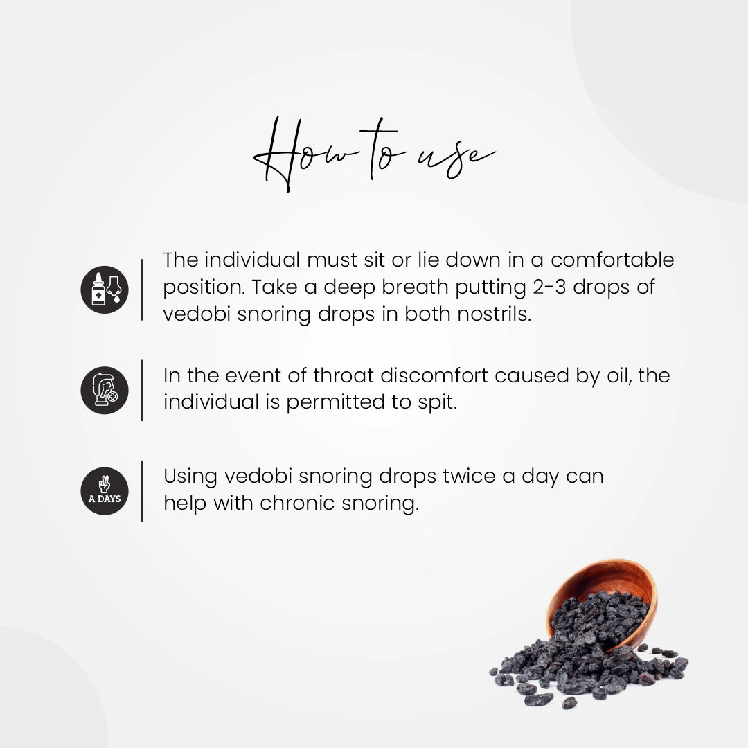 Snoring Drops (Pack of 3 Bottle)